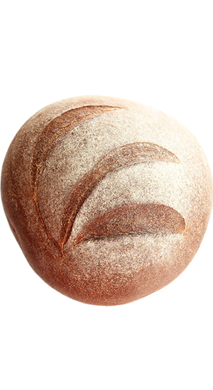Malted wheat flake bread